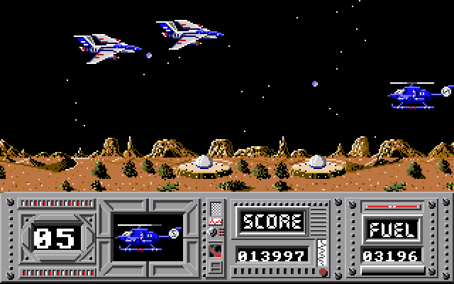 Army Moves (Amiga) screenshot: Section Two