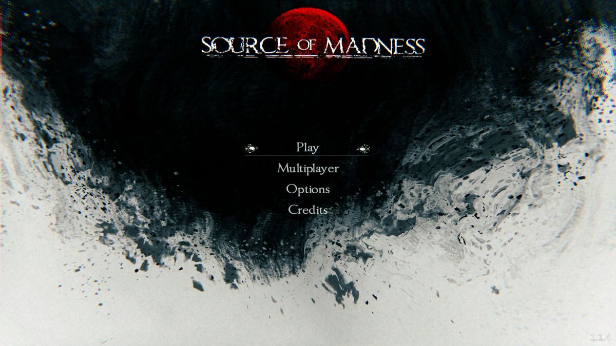Source of Madness (Nintendo Switch) screenshot: Title screen