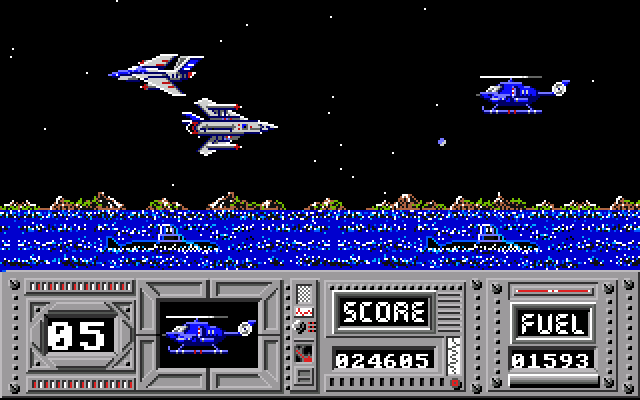 Army Moves (Amiga) screenshot: Section Three