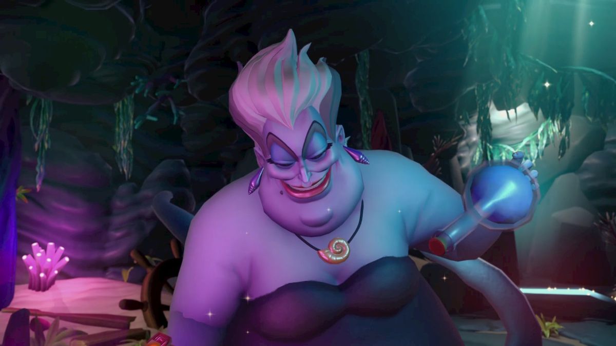Disney Dreamlight Valley (Nintendo Switch) screenshot: The amazingly unforgettable Ursula!