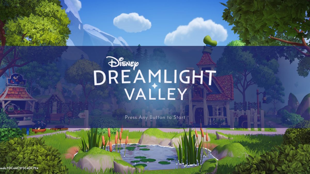 Disney Dreamlight Valley (Nintendo Switch) screenshot: Title screen