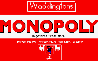 Monopoly (Amstrad CPC) screenshot: Loading Screen