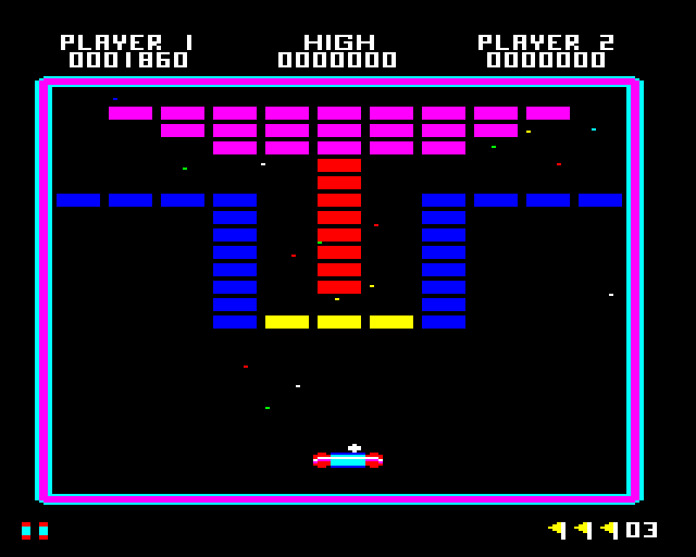 Crack-Up (BBC Micro) screenshot: Break Through