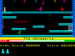 スキル　minee Screenshot of Manic Miner (ZX Spectrum, 1983) - MobyGames