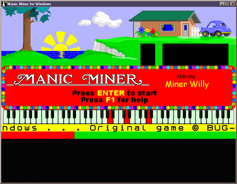 Manic Miner (1998) - MobyGames