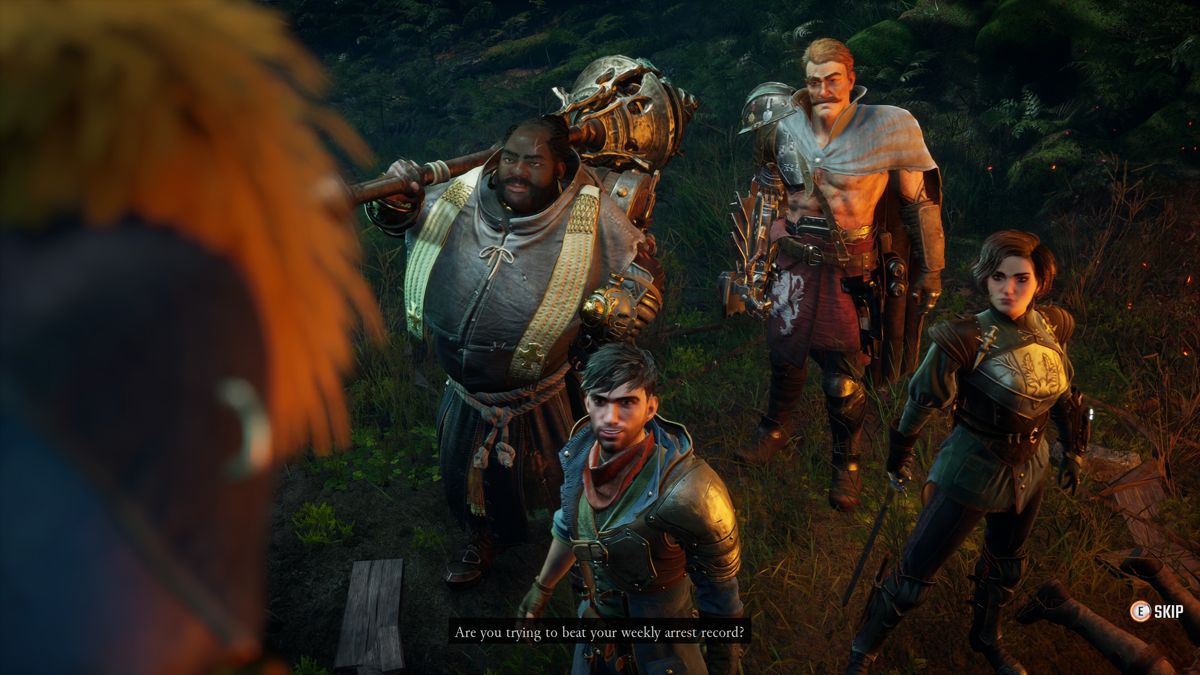 Gangs of Sherwood (Windows) screenshot: Here is the entire gang.