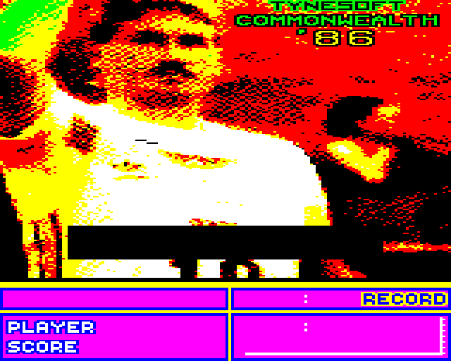 European Games (BBC Micro) screenshot: Title Screen