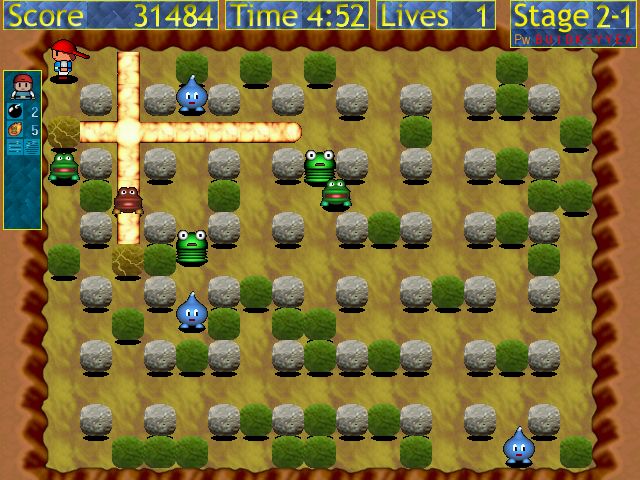 Little Bombers Returns (Windows) screenshot: new levels, new biome