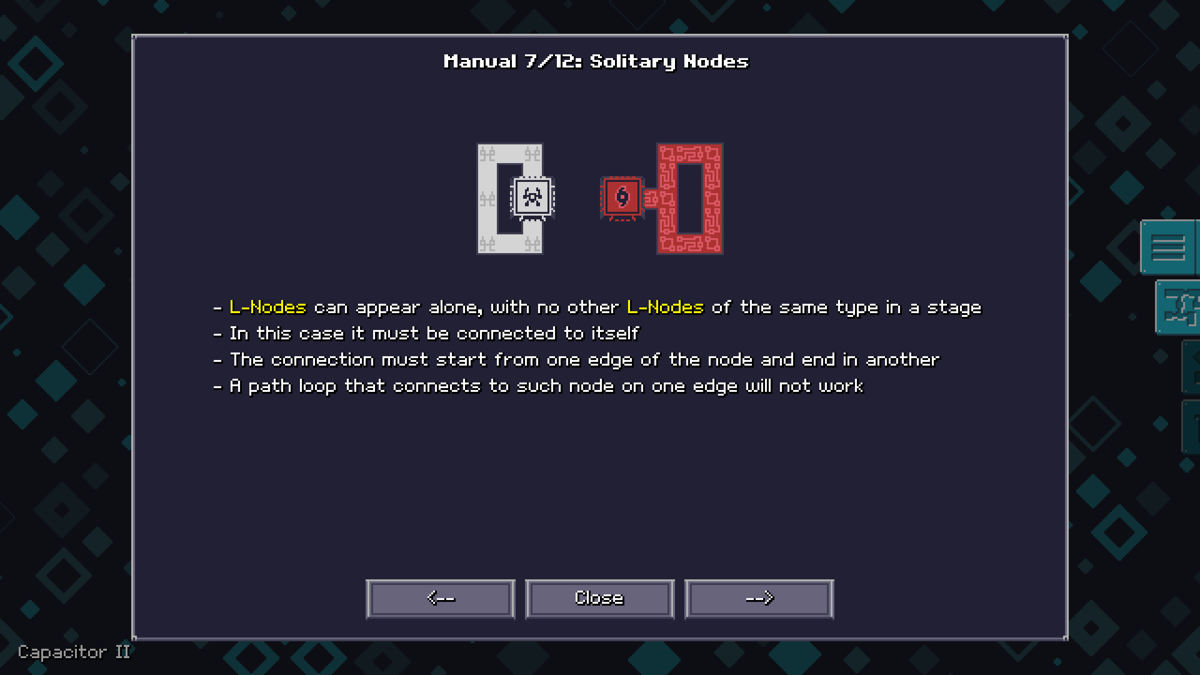 Trans Neuronica (Windows) screenshot: Reading instructions. (Early Access version)