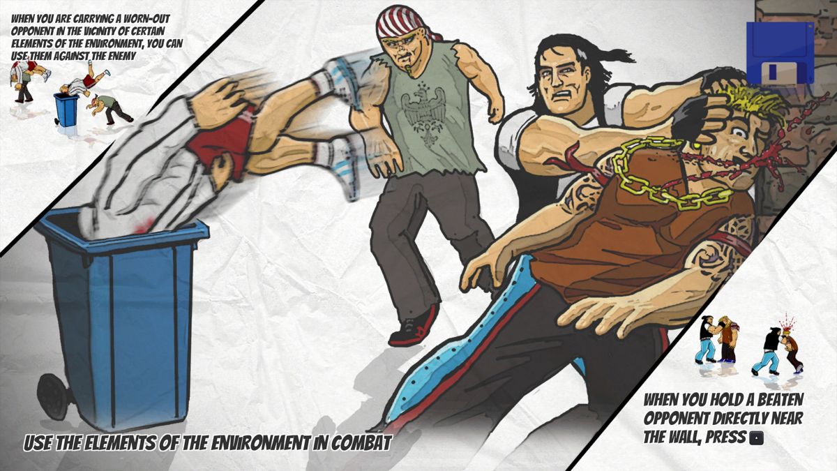 Skinny & Franko: Fists of Violence (Windows) screenshot: Loading screen