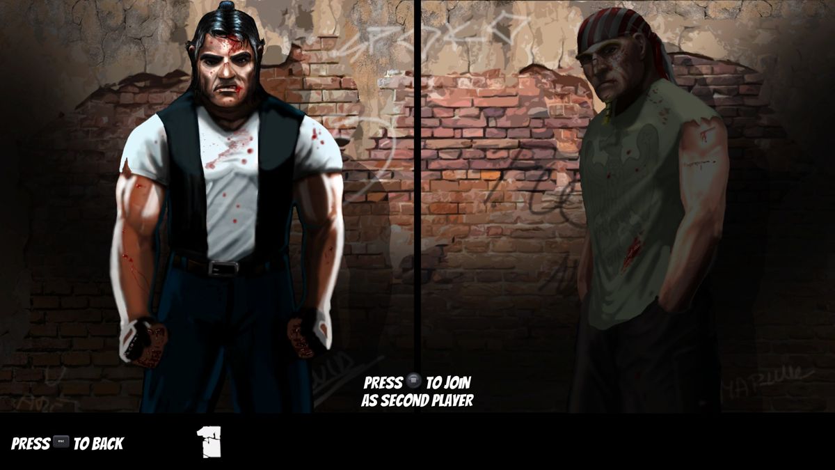 Screenshot of Skinny & Franko: Fists of Violence (Windows, 2023 ...