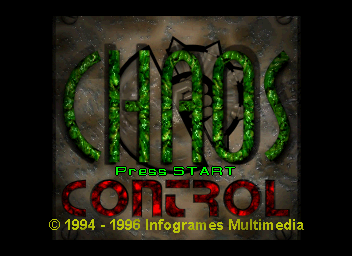 Chaos Control (SEGA Saturn) screenshot: Chaos awaits