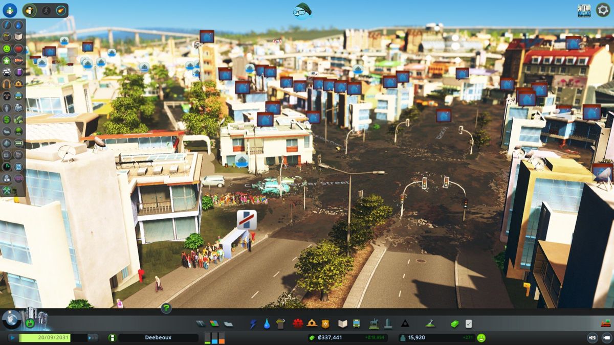 Cities: Skylines (Windows) screenshot: That something was changing...