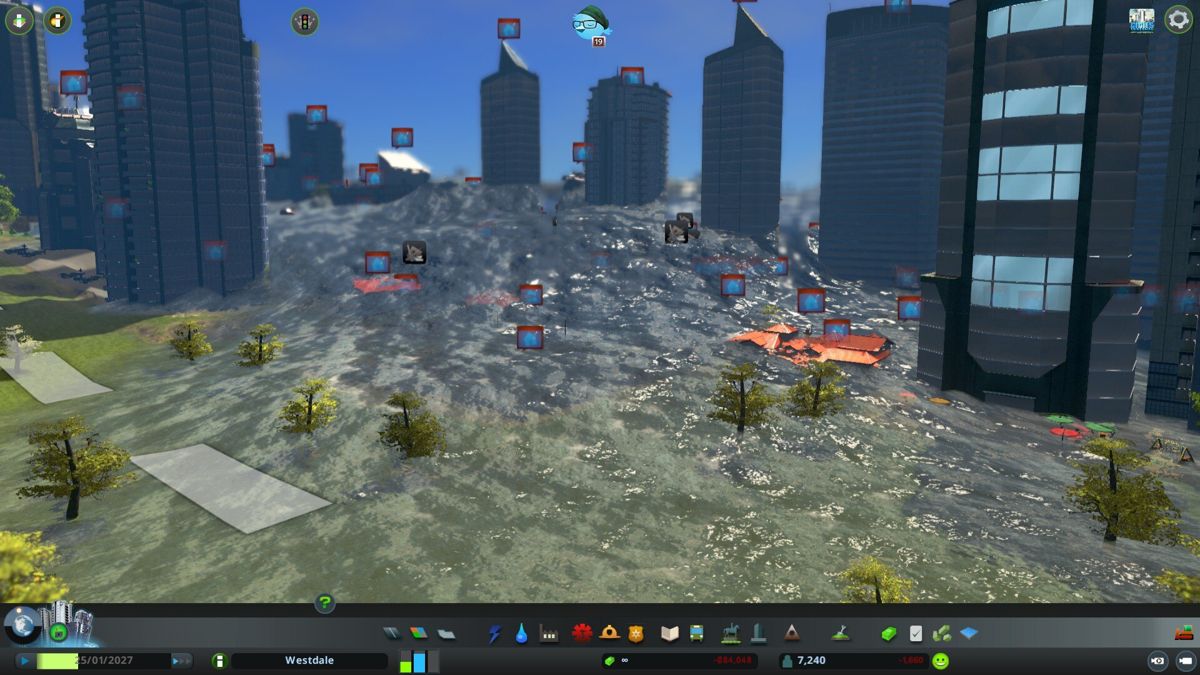 Cities: Skylines (Windows) screenshot: A lot, lot more was coming...