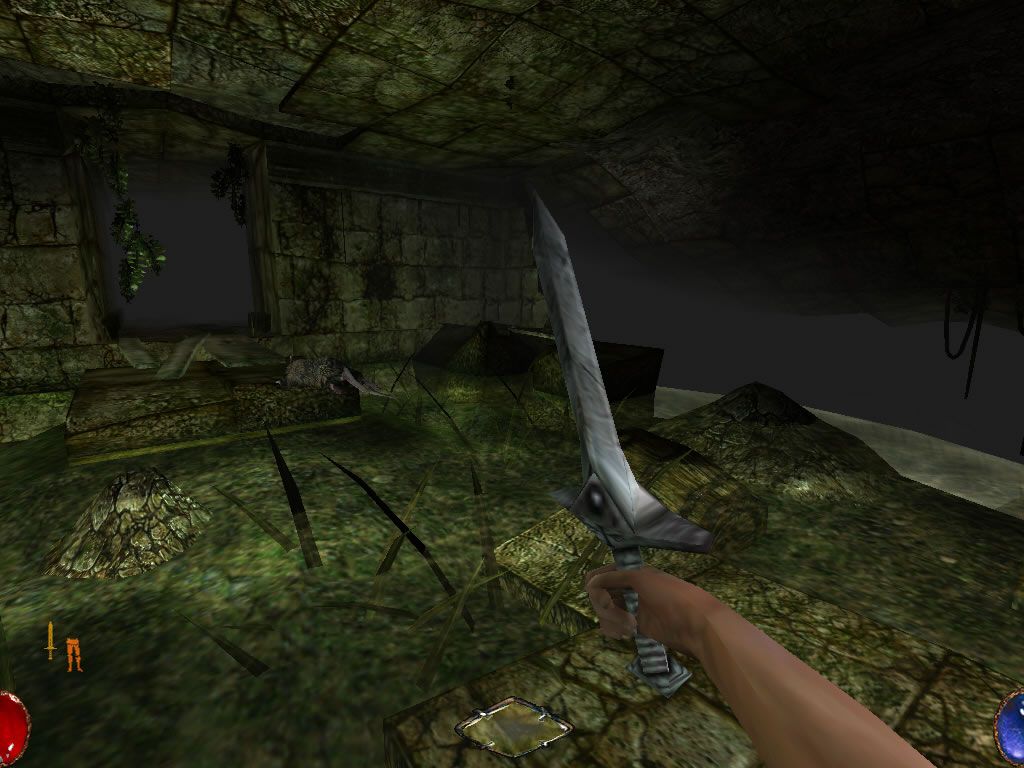 Arx Fatalis (Windows) screenshot: All of the game takes place underground