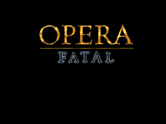 Opera Fatal (Windows 3.x) screenshot: Title screen