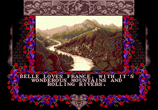 Disney's Beauty and the Beast: Belle's Quest (Genesis) screenshot: Intro