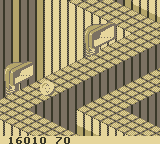 Marble Madness (Game Boy) screenshot: Those vacuums sure do suck!