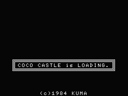 Coco Castle (1984) - MobyGames