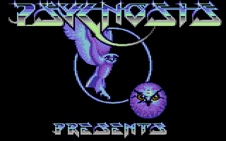 Lemmings (Commodore 64) screenshot: Psygnosis logo