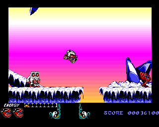 Dojo Dan (Amiga) screenshot: Subzero level