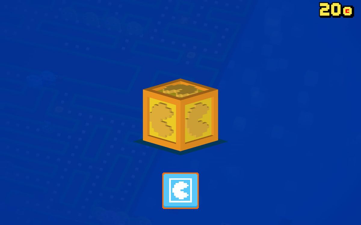 Pac-Man 256 (Windows) screenshot: A gift