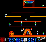 Lemmings (Game Gear) screenshot: Lemmings Self-Destruct