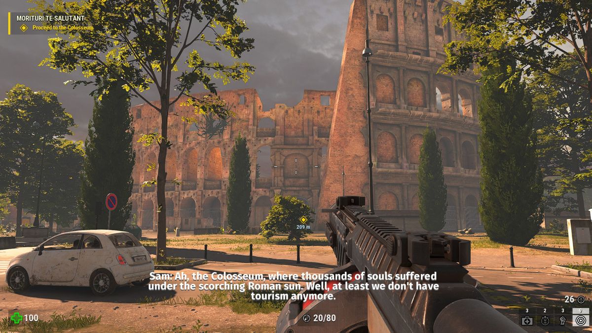 Serious Sam 4 (Windows) screenshot: Must be in Rome...