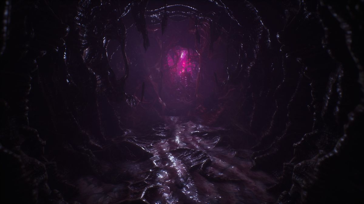 Scorn (Windows) screenshot: The second large "level" in the game