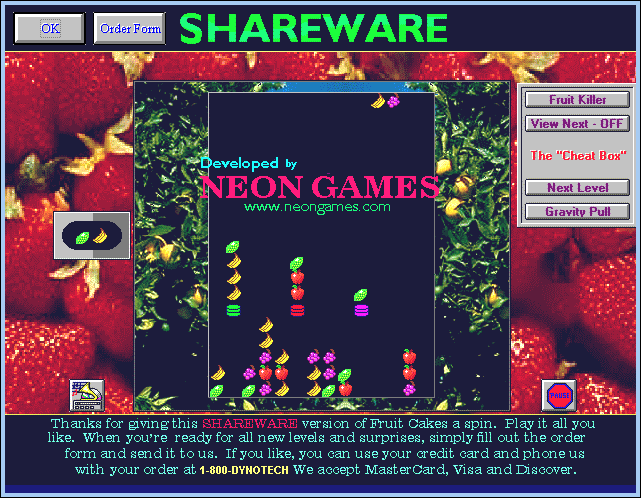 Fruit Cakes (Windows 3.x) screenshot: Order for some more