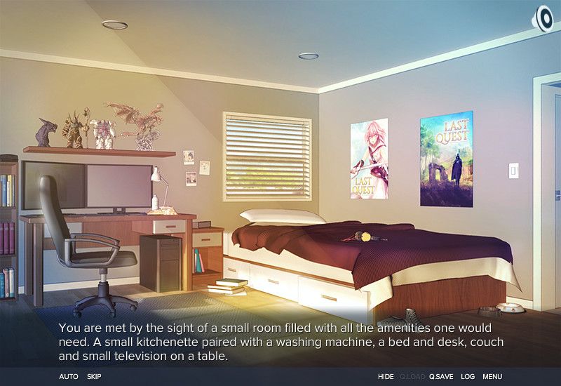 Quickie: Toshiko (Browser) screenshot: Toshiko's apartment