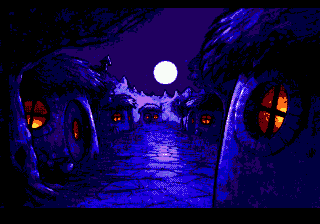 Lemmings 2: The Tribes (Genesis) screenshot: Intro. Nice graphics!