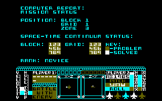 Starion (Amstrad CPC) screenshot: Computer Report