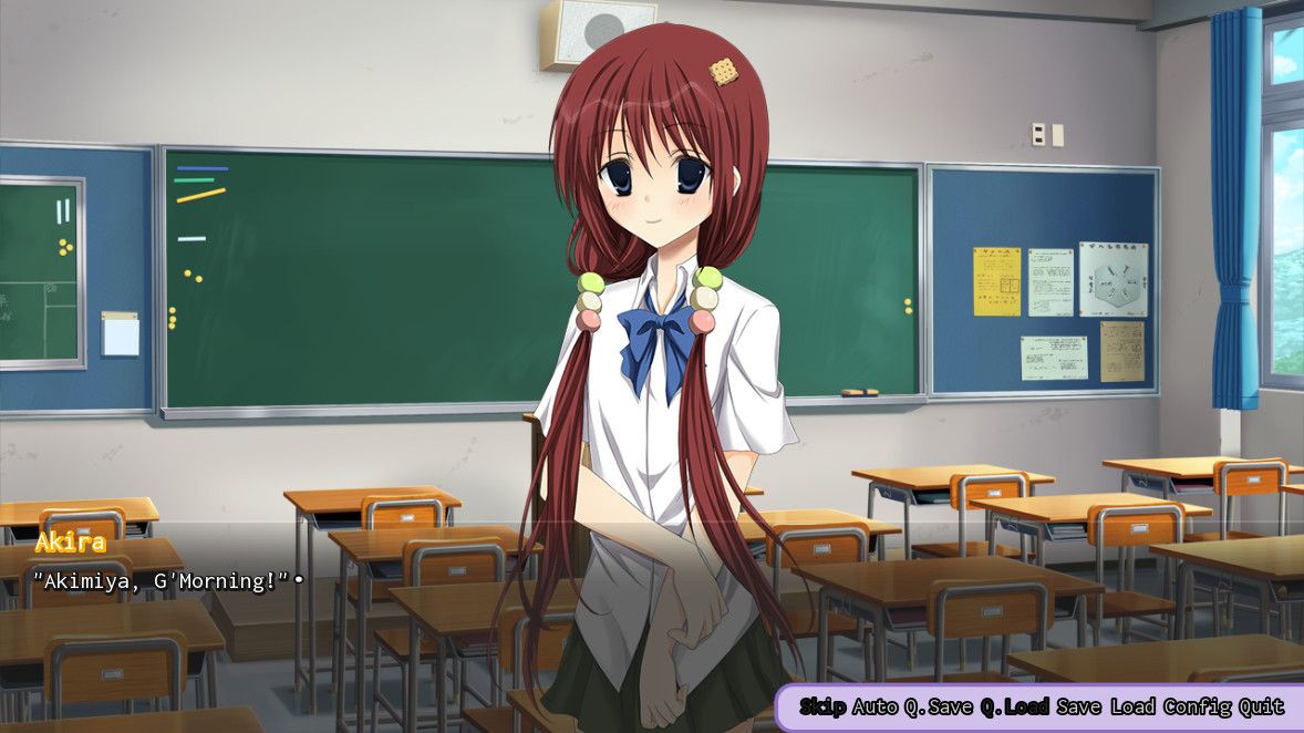 Imolicious (Windows) screenshot: Akira in class