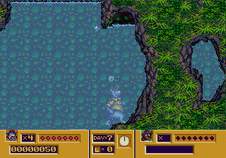 Disney's TaleSpin (Genesis) screenshot: Underwater