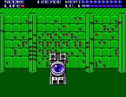 Assault City (SEGA Master System) screenshot: "I see you!"