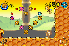 Maya the Bee: Sweet Gold (Game Boy Advance) screenshot: I love you Maya