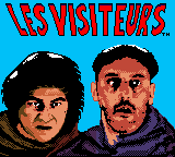 Les Visiteurs (Game Boy Color) screenshot: Title screen