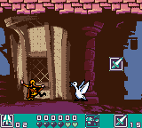 Les Visiteurs (Game Boy Color) screenshot: Swan dance