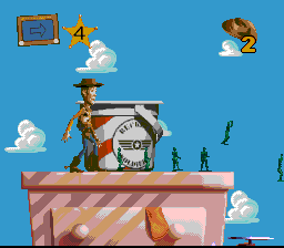 Screenshot of Disney's Toy Story (SNES, 1995) - MobyGames