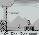 Astérix (Game Boy) screenshot: First encounter with a Roman