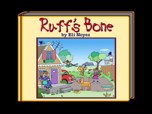 Ruff's Bone (Windows 3.x) screenshot: Title screen
