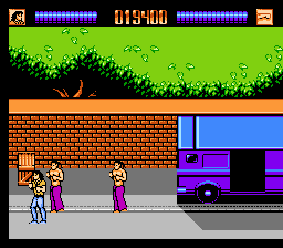 Lethal Weapon (NES) screenshot: Boss of the Exhibition