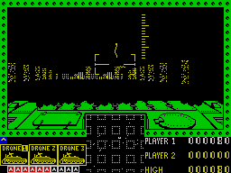 3D Seiddab Attack (ZX Spectrum) screenshot: Fire blast fire away