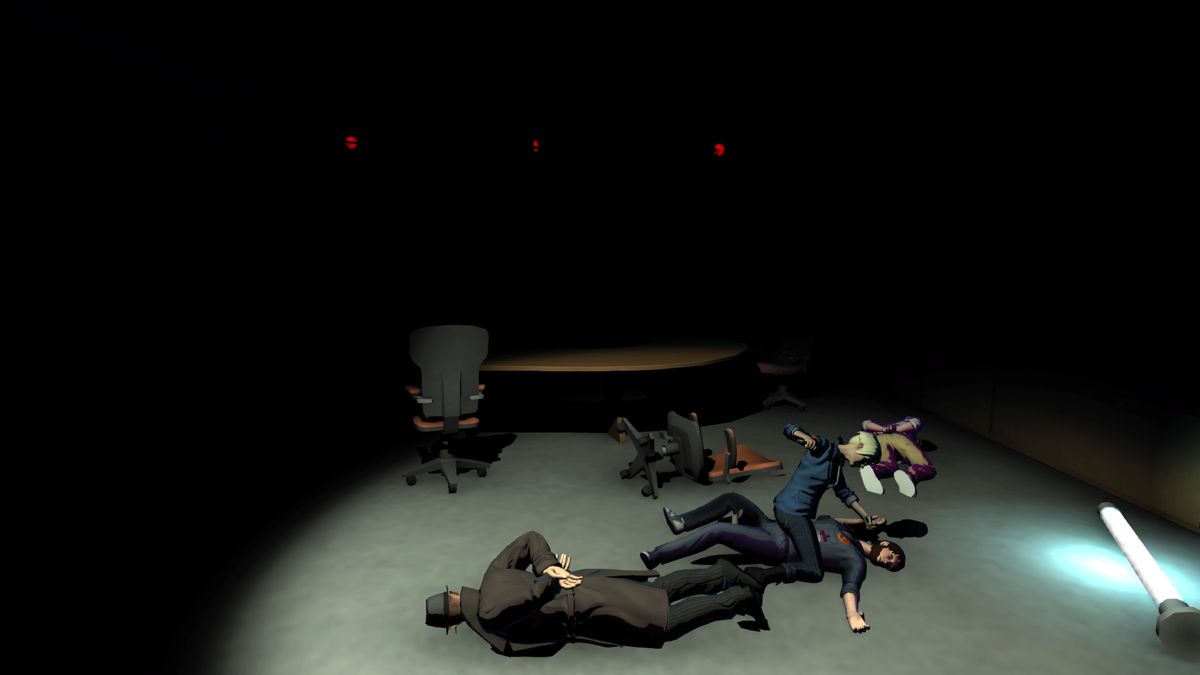 Knee Deep (PlayStation 4) screenshot: Romana is taking the initiative