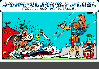 Astérix and the Power of the Gods (Genesis) screenshot: There is a problem...