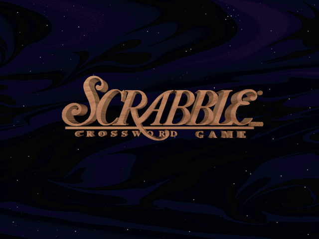 Scrabble (Windows 3.x) screenshot: Title screen