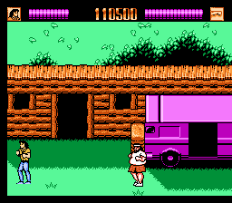 Lethal Weapon (NES) screenshot: Boss of the camp
