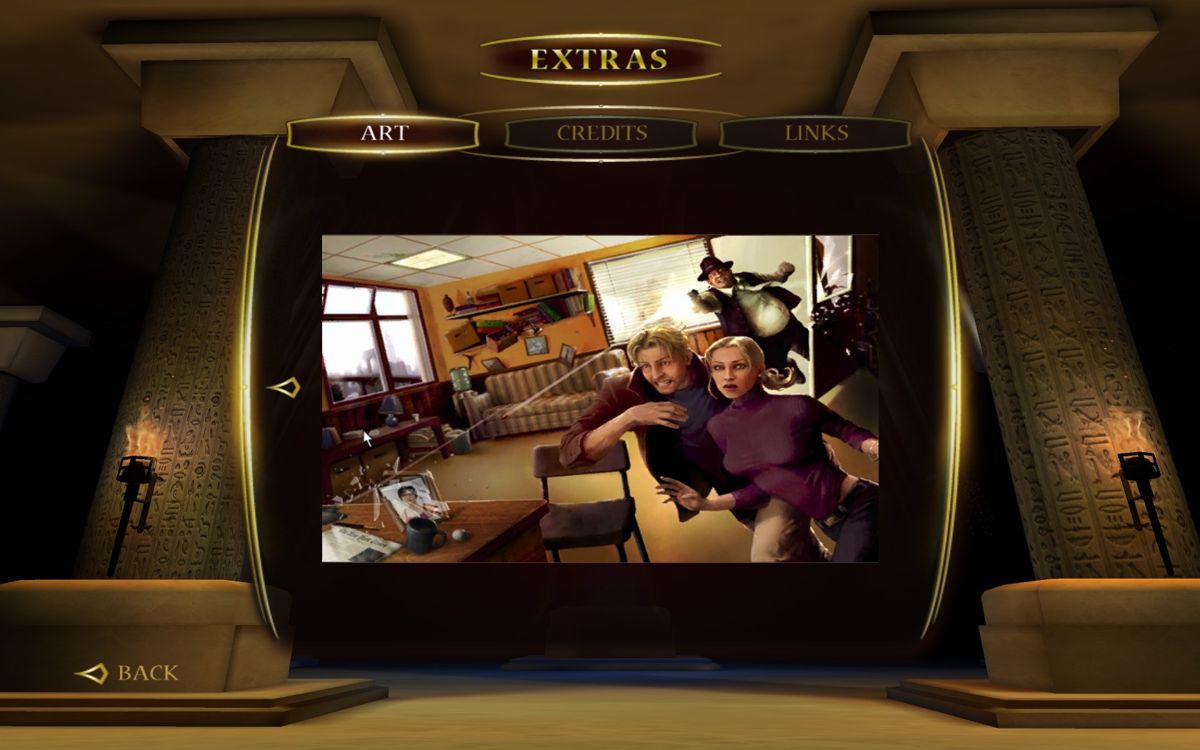Secrets of the Ark: A Broken Sword Game (Windows) screenshot: Extras
