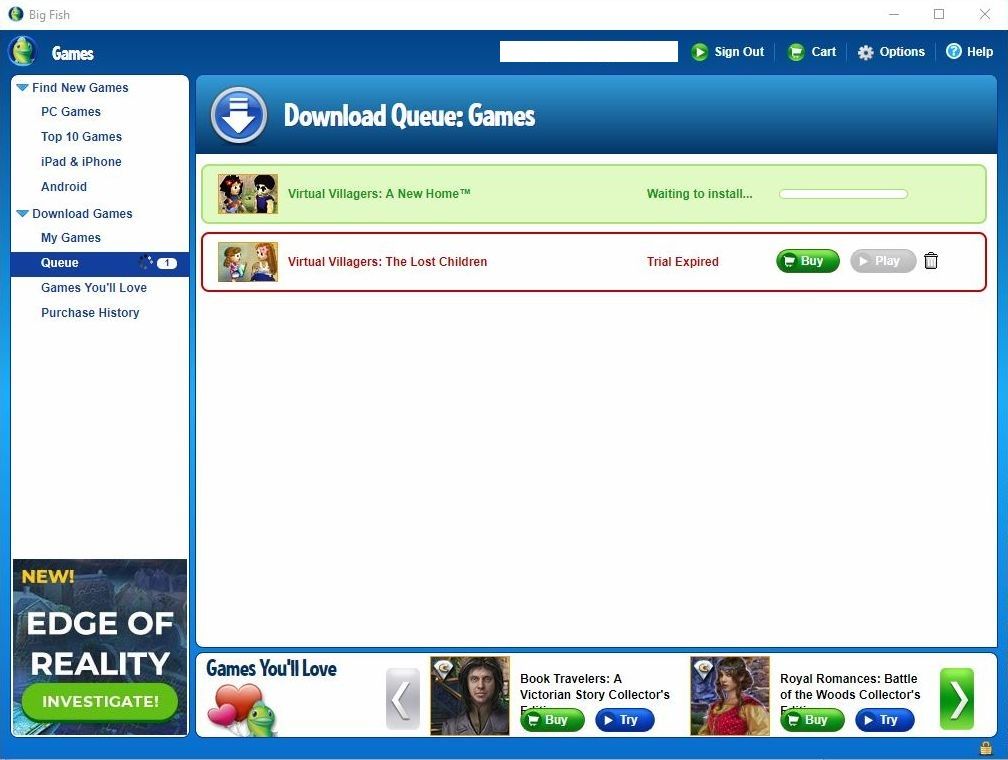 Screenshot of virtual villagers double pack windows 2009 mobygames